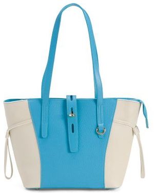 Marshalls Leather Lumka Tote For - Blue
