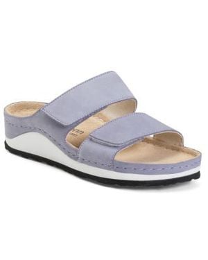 Marshalls Suede Sirena Comfort Sandals For - White