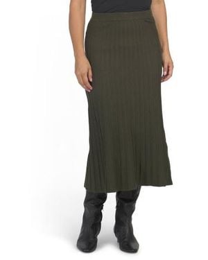 Marshalls Pleated Skirt For - Green