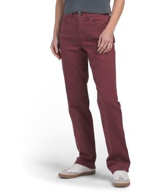 Marshalls High Rise Marilyn Straight Wide Jeans For - Red