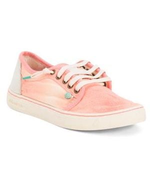 Marshalls Heisei Sneakers With Leather Accents For - Pink