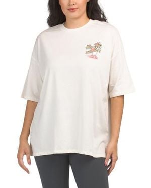 Marshalls Take A Break Oversized T-Shirt For - White