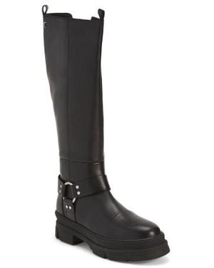 Marshalls Leather Follow And Rock Boots For - Black