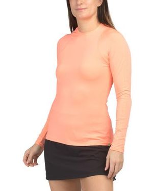 Marshalls Breeze Long Sleeve Crew Neck Top For - Multicolor