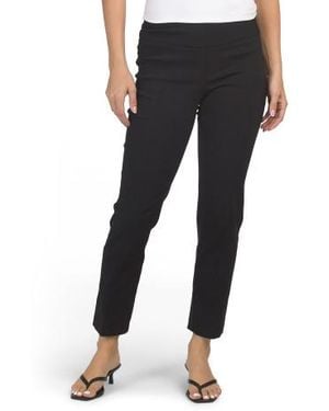 Marshalls Petite Pull On Tummy Control Pants For - Black
