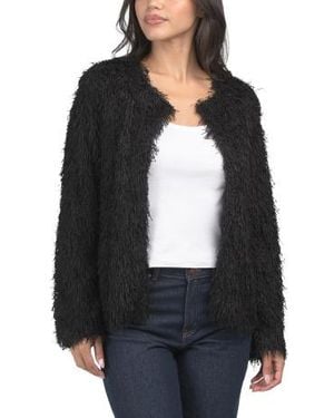 Marshalls Fringe Jacket For - Black