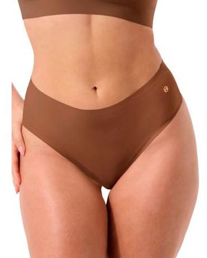 Marshalls High Waisted Thong For - Brown