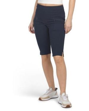 Marshalls Tummy Control Fab Fit Shorts For - Blue