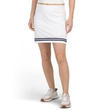 Marshalls Stretch Woven Utility Skort For - White