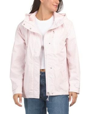 Marshalls Breeze Guard Hooded Rain Jacket For - Pink