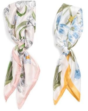 Marshalls 2Pk Floral Scarves - Multicolor