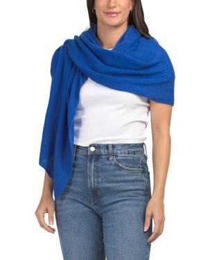 Marshalls Cashmere Wrap - Blue