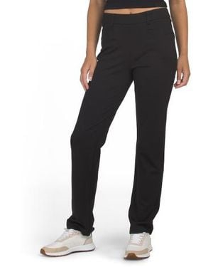 Marshalls Tummy Control Ponte Knit Pants For - Black