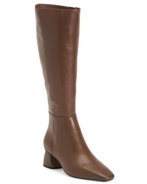 Marshalls Leather Evelyn Tall Boots For - Brown
