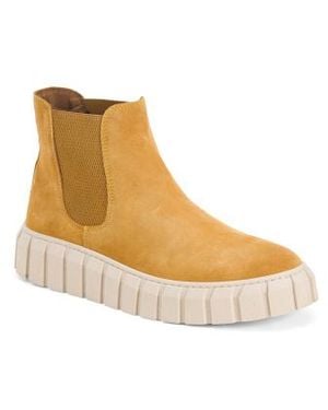 Marshalls Suede Tori Comfort Boots For - Natural