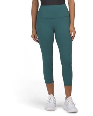 Marshalls High Waisted Booty Hugging Capri Leggings For - Green