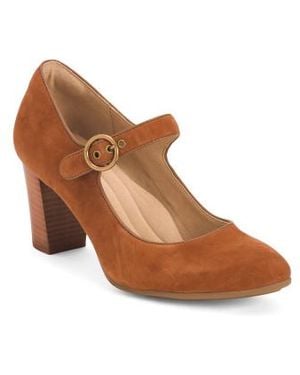 Marshalls Suede Petra Shoes For - Brown