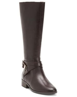 Marshalls Leather Rena2 Tall Boots For - Brown