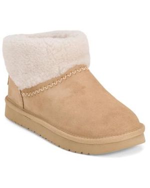 Marshalls Suede Wylson Booties For - Natural