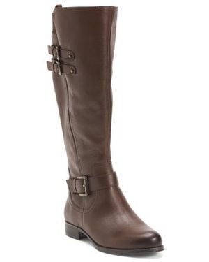 Marshalls Leather Jessie Tall Boots For - Brown
