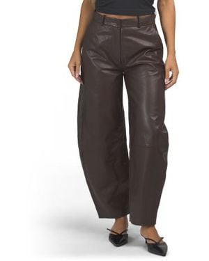Marshalls Leather Leticia Pants For - Brown