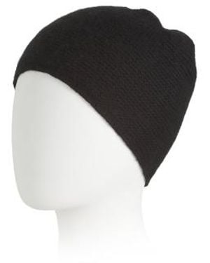 Marshalls Cashmere Beanie For - Black