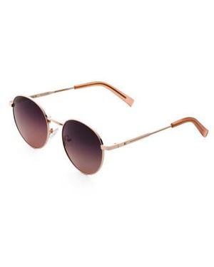 Marshalls 53Mm Round Sunglasses - Metallic