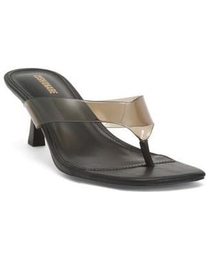 Marshalls Mezzo Jelly Heeled Sandals For - Gray