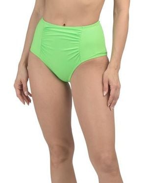 Marshalls Vintage High Waist Swim Bottoms For - Green