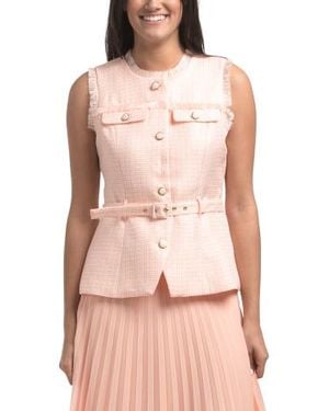 Marshalls Boucle Vest For - Pink
