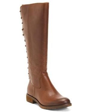 Marshalls Leather Sharnell Ii Lace Up Back Comfort Boots For - Brown
