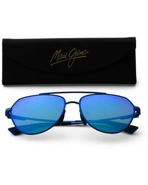 Marshalls 55Mm Designer Sunglasses - Blue