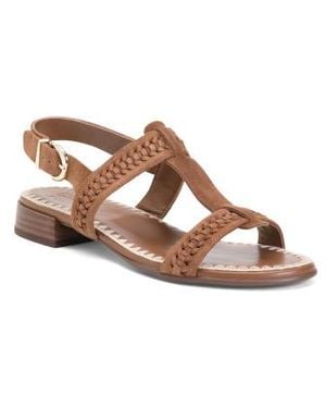 Marshalls Suede Nia Casual Sandals For - Brown