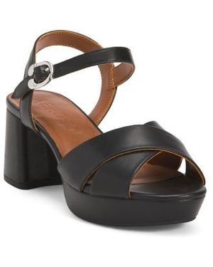 Marshalls Coco Heeled Sandals For - Black