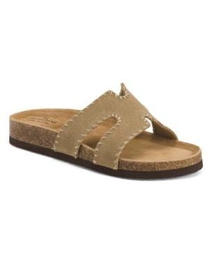 Marshalls Suede Erthie Sandals For - Brown