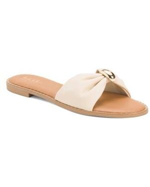 Marshalls Oldan Slide Sandals For - White