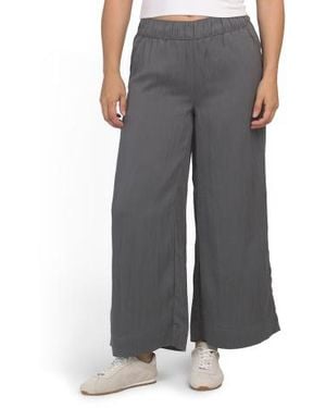 Marshalls Pull On Pants With Elastic Waist Band And Seams For - Gray