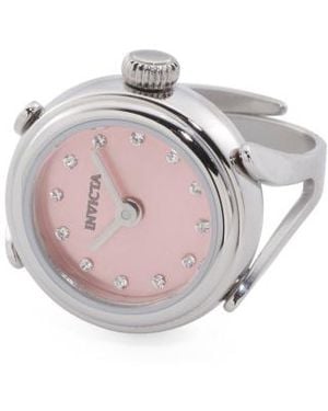 Marshalls Stainless Steel Dial Ring Watch For - Gray