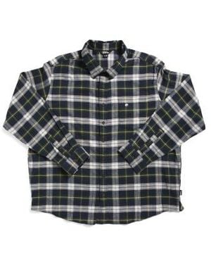 Marshalls Field Flannel Flex Shirt For - Gray