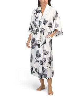 Marshalls Aurelia Charmeuse Robe For - White