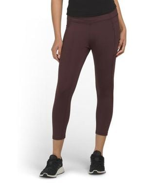 Marshalls Stash And Dash Capri Leggings For - Brown
