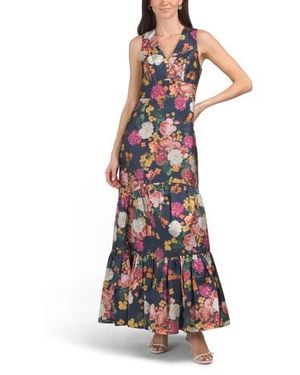 Marshalls Rori Floral Gown For - White