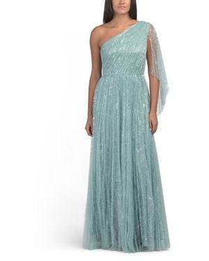 Marshalls Carol One Shoulder Maxi Dress For - Blue