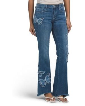 Marshalls Eva X Butterfly Patchwork Jeans For - Blue