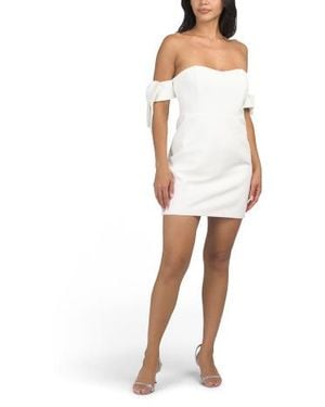 Marshalls Stephi Mini Dress For - White
