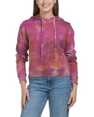 Marshalls Libbie Long Sleeve Cropped Hoodie For - Red