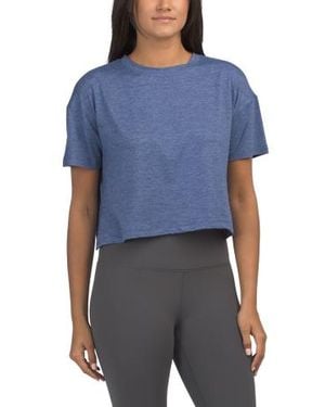 Marshalls Emerie Boxy Fit Comfy T-Shirt For - Blue