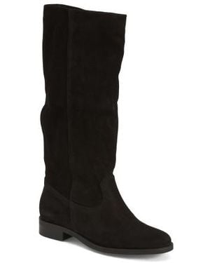 Marshalls Suede High Shaft Boots For - Black