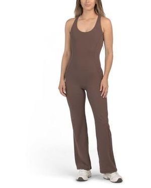 Marshalls Kick Flare Leg Bootcut Jumpsuit For - Brown