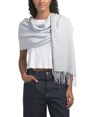 Marshalls Pashmina Poncho - Gray